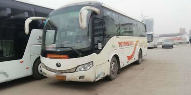 37 asientos autobuses usados 8945x2480x3330m m seguros del saco hinchable YUTONG del motor diesel de 2011 años