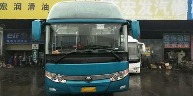 53 asientos 2013 saco hinchable diesel del año 247KW 12000x2550x3795m m utilizaron el autobús de YUTONG