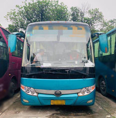 55 autobús viejo del coche de los asientos YUTONG 2011 impulsión del año LHD sin accidente de tráfico