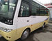 22 kilometraje usado Zhongtong del autobús 18000 de los asientos mini con buena eficacia del combustible