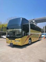 Una capa y autobuses usados mitad de Yutong 100 kilómetros por hora de la velocidad máxima con 59 asientos