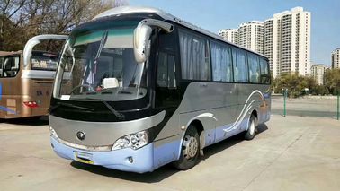 39 Seat 2010 años hechos utilizaron los autobuses de Yutong, motor diesel del 2do coche de la mano