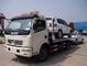 Camiones de auxilio usados del camino del centro de Dongfeng con funcionamiento de elevación excelente