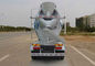 1+2 camiones usados Dongfeng especiales del mezclador concreto de los vehículos del propósito de los asientos