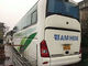 39 asientos autobuses usados Yutong de lujo de la puerta de 2013 años del saco hinchable seguro electrónico del retrete