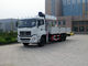 12Ton 6x4 Dongfeng utilizó el camión 12000X2500X3850m m de la grúa con el brazo estirable